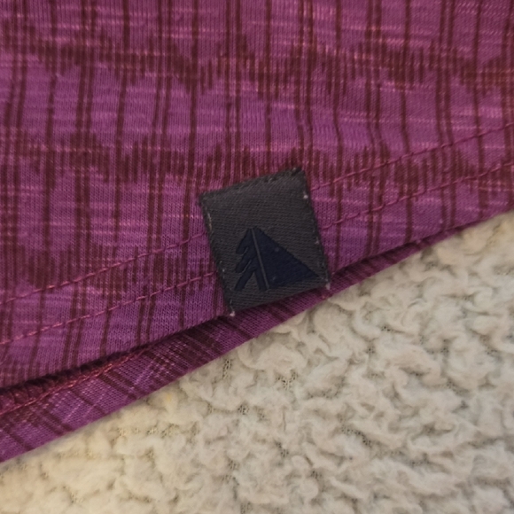 ❤️🔥❤️🔥❤️🔥L.L. Bean Women's Short Sleeve Plum Tee - Picture 3 of 4